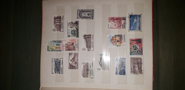 Album 253  francobolli anni 70/80 vintage