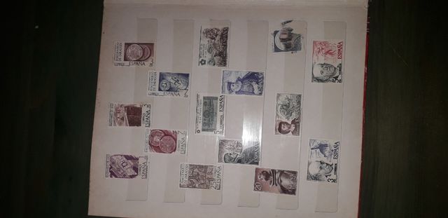 Album 253  francobolli anni 70/80 vintage