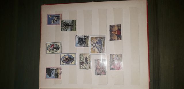 Album 253  francobolli anni 70/80 vintage