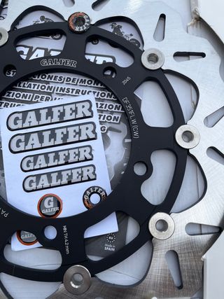 Kit 2 Discos de freno Galfer DF351CW