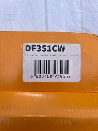 Kit 2 Discos de freno Galfer DF351CW