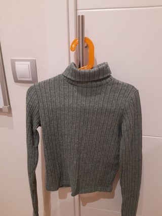 Camiseta de cuello alto chica