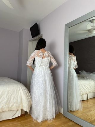 vestido de novia talla 40.42