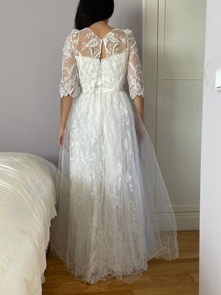 vestido de novia talla 40.42
