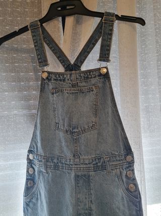 peto o mono de niña talla 12 año de mango