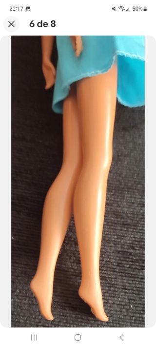 1996 Mattel Splash 'n Color Barbie Christie With Magical Color-Changing Hair - African American Doll - View #5