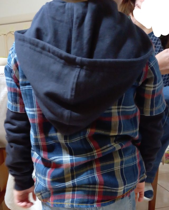 Camicia a quadri guess bimbo 5 anni