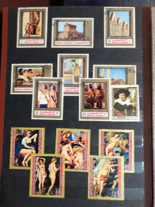 Sellos vintage Increibles .