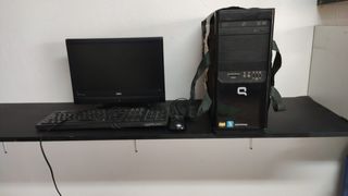 se vende torre ordenador,monitor,raton y teclado 