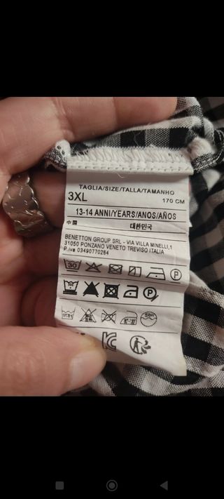 Conjunto top Vichy + vaquero