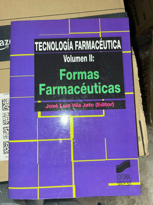 Tecnología Farmacéutica: Formas farmacéuticas