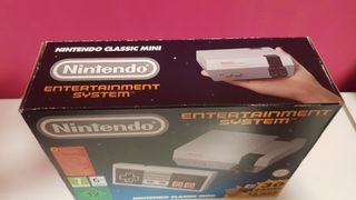 Caja e instrucciones nintendo nes classic mini