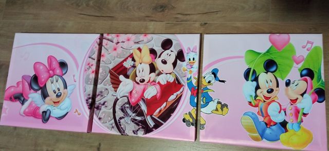 3 cuadros Disney