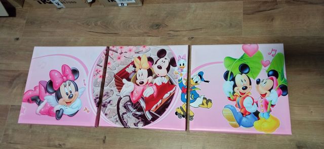 3 cuadros Disney