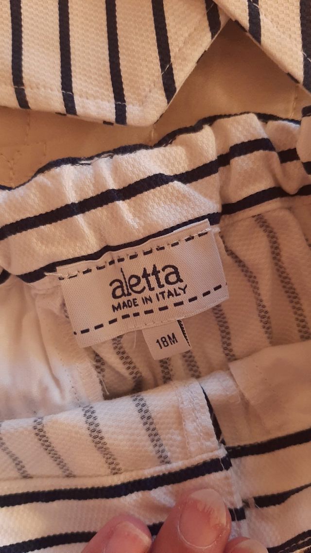 vestito bimbo aletta 18 mesi