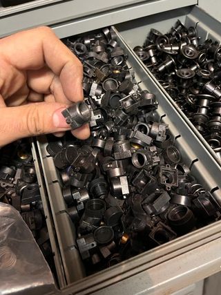 Obiettivi di varia misura, per fotocamera o videoc