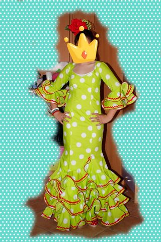 Traje flamenca/gitana.