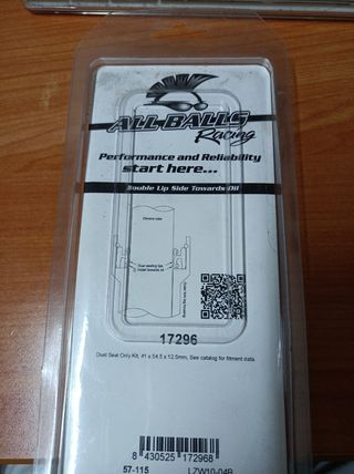 Kit retenes guardapolvos de horquilla