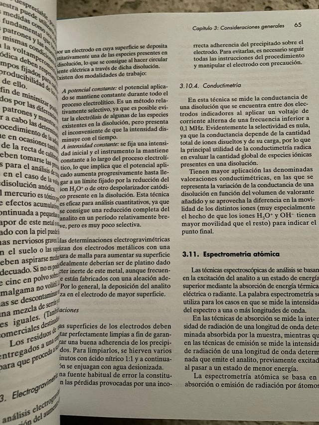 Curso experimental en química analítica