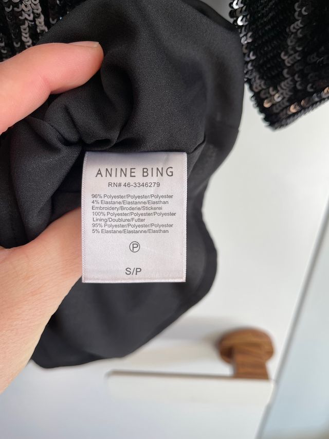 Vestido lentejuelas Anine Bing