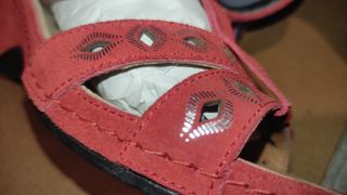 📣REBAJADAS📣 Sandalias serraje coral