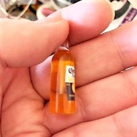 Pendientes de botella cerveza. Regalo de navidad