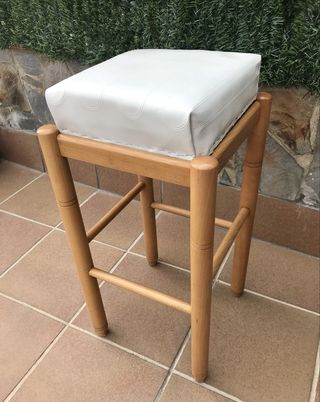 Taburete alto madera