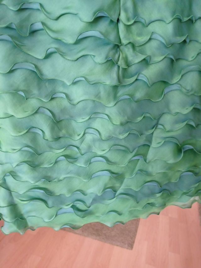 Vestido para eventos. Diseñador Nacho Bueno.