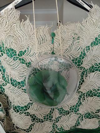 Vestido para eventos. Diseñador Nacho Bueno.