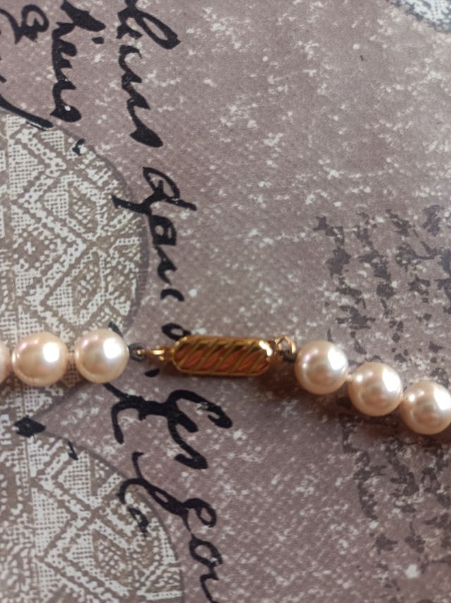 Gargantilla de perlas