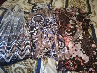 ☆set 3 Vestiti stampa vintage vestono una S
