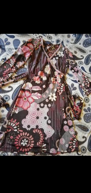 ☆set 3 Vestiti stampa vintage vestono una S