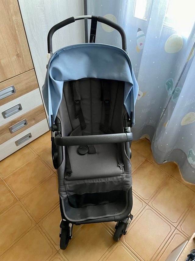 Silla de paseo Bugaboo camaleón azul gris completo
