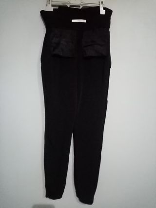 pantalón tipo paperbag mujer Uterqüe