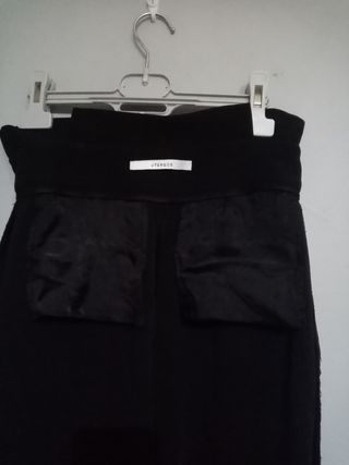 pantalón tipo paperbag mujer Uterqüe