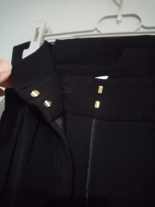 pantalón tipo paperbag mujer Uterqüe