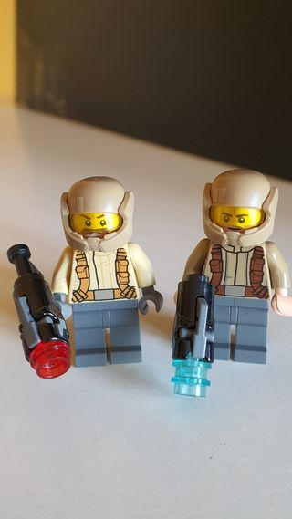 Soldados rebeldes de lego star wars