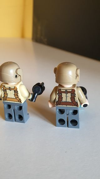 Soldados rebeldes de lego star wars