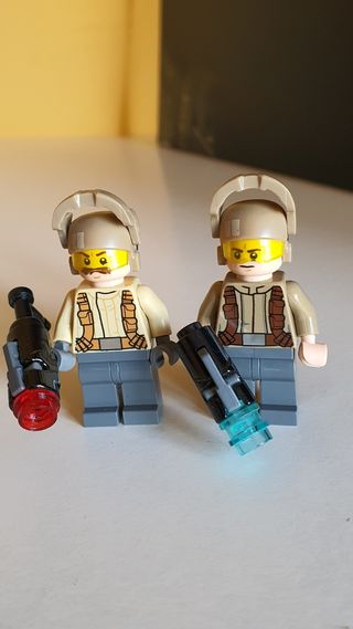 Soldados rebeldes de lego star wars