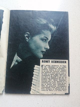 Romy Schneider. Colección Ídolos del Cine