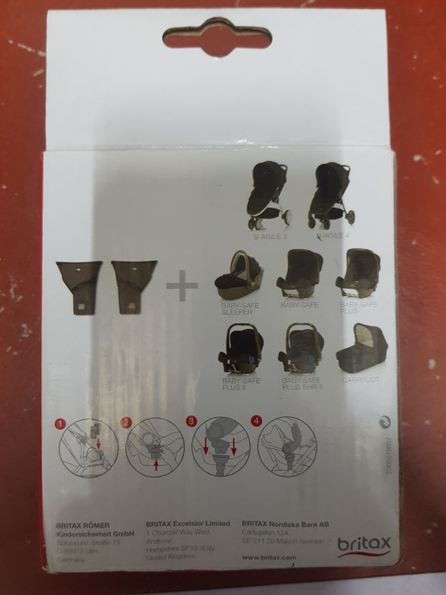 Silla de paseo plegable Britax B Agile 4 Plus