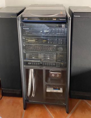 Equipo de música Schneider 4 módulos vintage