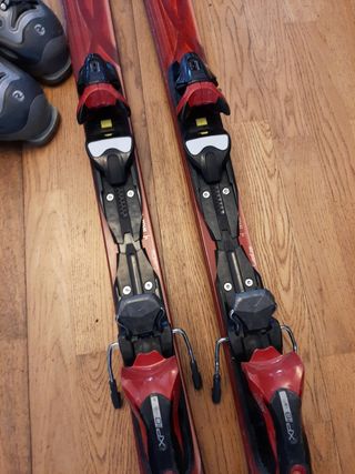 esquís y botas