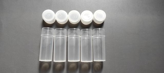 Tubos mezcladores con tapón