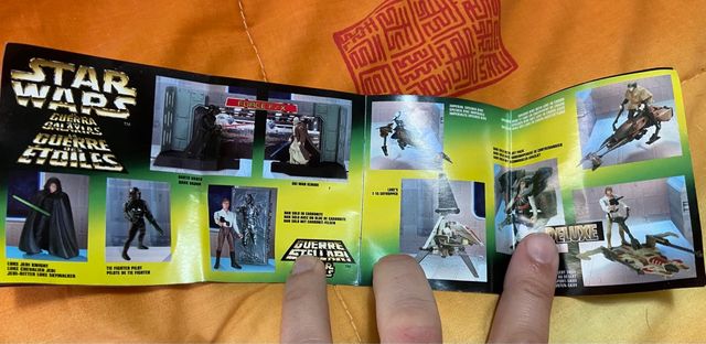 Año 1996.Pequeño librito colección star wars y mas