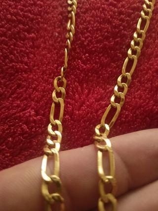 cadena oro hombre 
