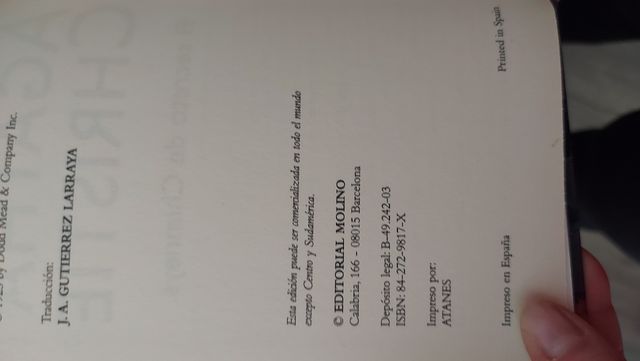 El secreto de chemneys. Agatha christie