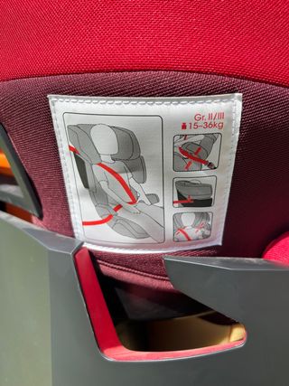Silla coche cybex isofix