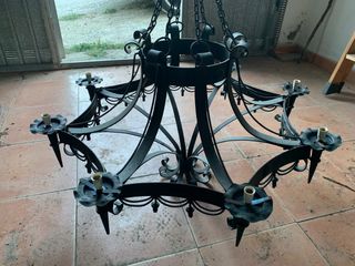 Lámpara de techo hierro forjado