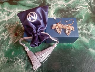 Pendientes Peridot Wild leaf